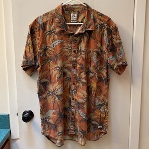 Billabong Men’s Vintage-Look Hawaiian Shirt - Size XL Modern Fit $15